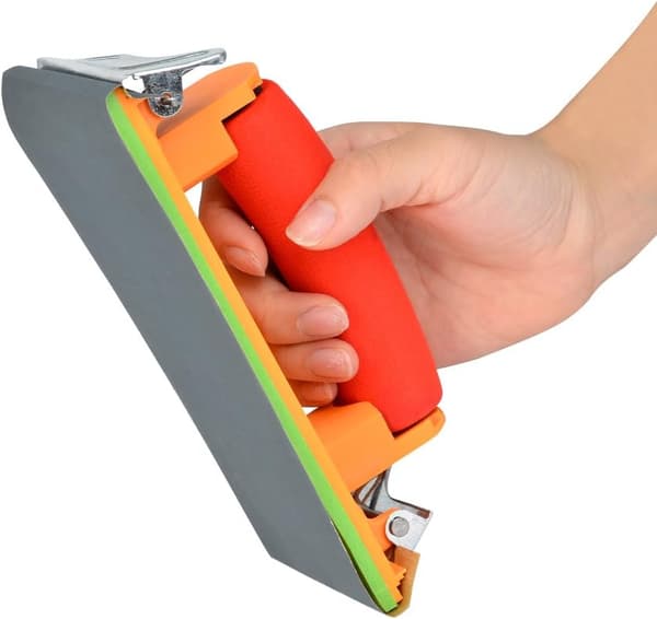 Håndsliber med svampgreb Slibeblok til sandpapir