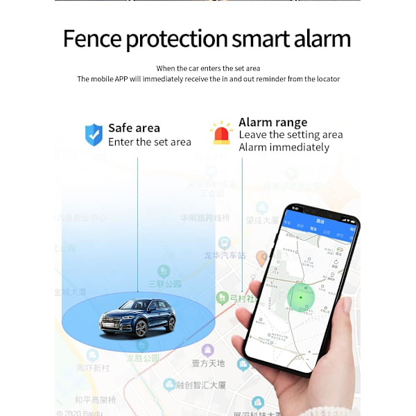 GF22 Magnetisk Mini Bil Tracker GPS Locator Realtid