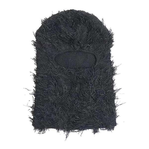 Balaclava sliten stickad skidmask för hela ansiktet vinter A6