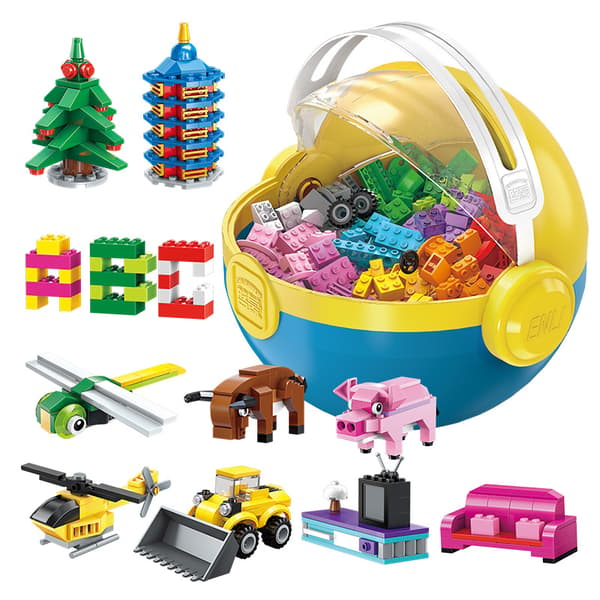 Imagination Block Box Stor Förvaringsbollar (721 bitar) Storage balls (721 pieces)