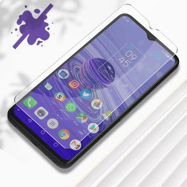 Karkaistu lasi TCL 40R 9H Kovuus naarmuuntumaton läpinäkyvä
