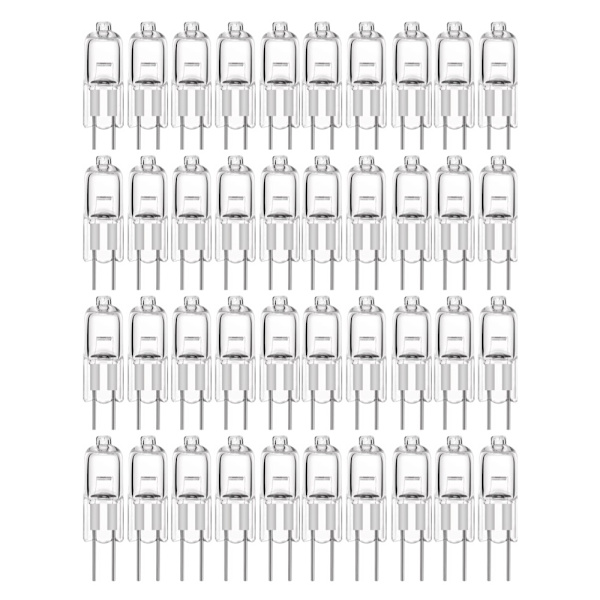 10-pack G4 halogenlampor 20W 12V - Varmvit (BT) 20W (50-pack)