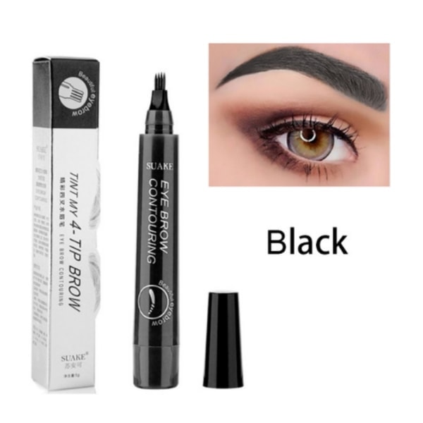 Luxury Eyebrow Pencil Multipack Black 2-Pack