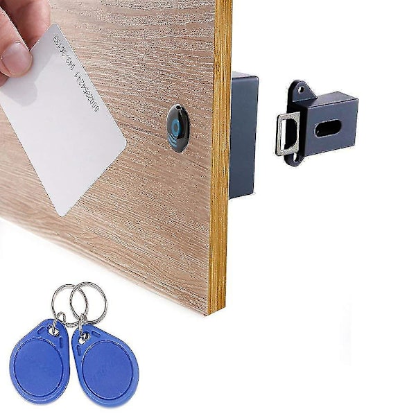 Osynlig elektronisk skåplås, dolt lås, Diy Rfid-lås LAT-CH för trådslingor, lådor, skåp B
