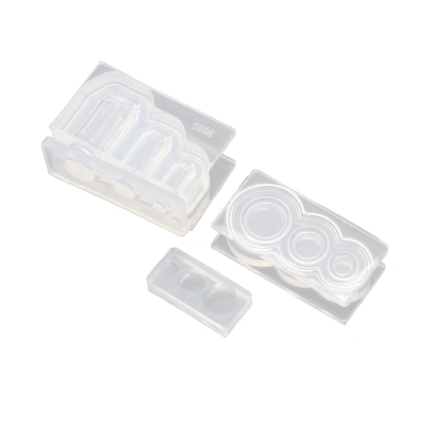 3D Mini Marmeladburk Resinform Hängande Silikonform Smyckestillverkning