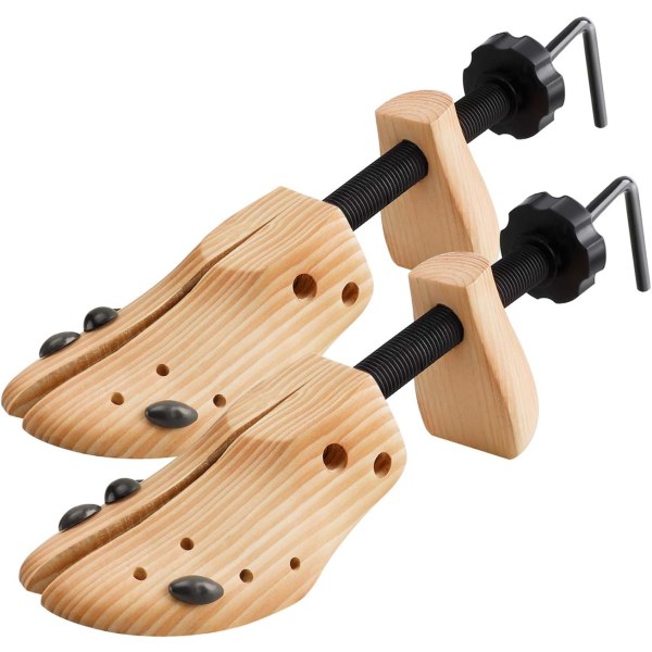 pair Way Shoe Trees Wooden shoe stretcher, adjustable large size