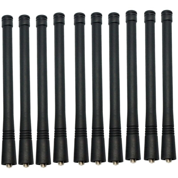 10 X VHF Antenna for Motorola Walkie Talkies Radios GP88 GP88S GP328 GP338 GP338 plus 6 inch (15 cm) 136-174 MHz C025