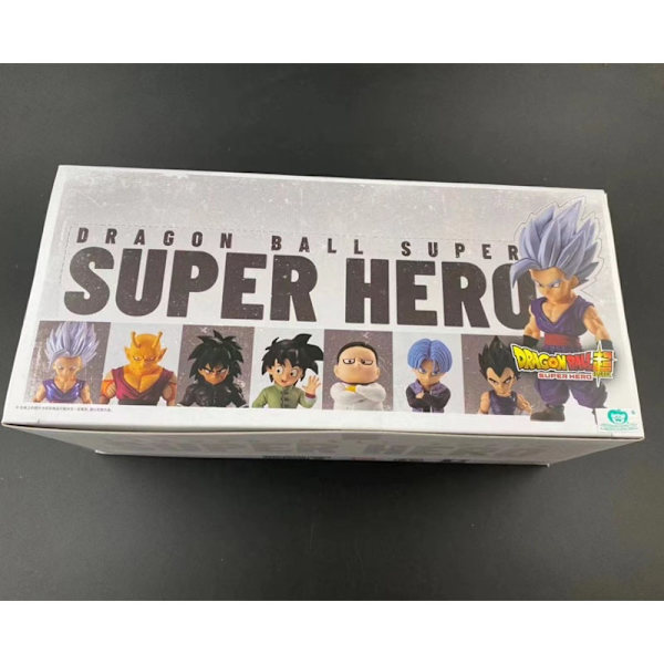 Bandai Original Dragon Ball ADVERGE 16 Son Gohan Vegeta IV Anime Actionfigurer Leksaker för pojkar flickor barn present changed
