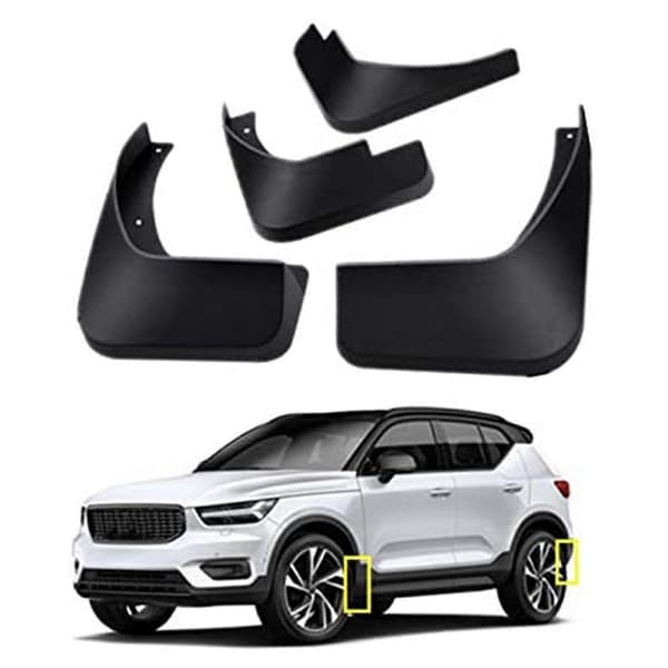 Stænklapper for og bag til Volvo Xc40 2018 2019 2020 2021 (fire stykker)