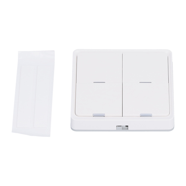 4-knapps trådløs scenebryter for ZigBee WIFI 2.4GHZ Intelligent