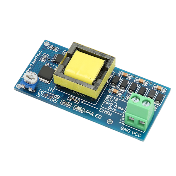 DC Boost Converter Modul Indgangsspænding 5V-12V til 350V-1200V Udgangsspænding DC til DC Strømmodul Kontinuerligt Justerbar