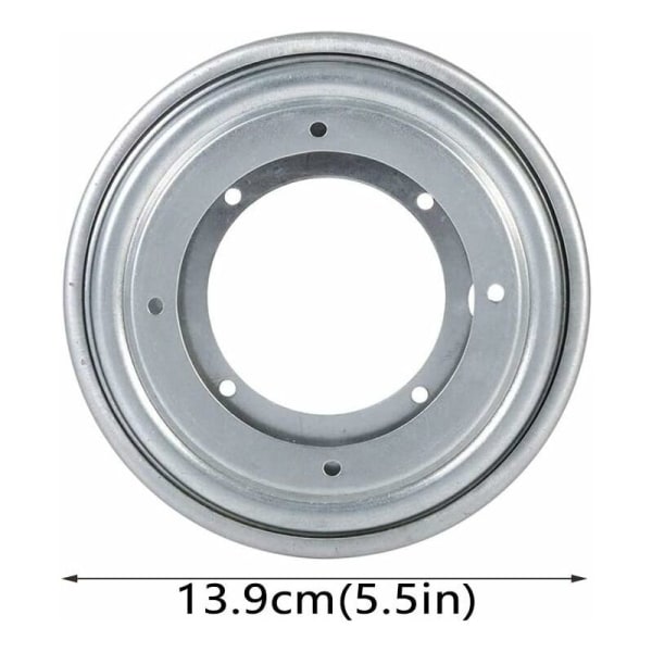 Lazy Susan drejelig Lazy Susan, Lazy Susan serveringsbakke, galvaniseret Lazy Susan, velegnet til hotelspiseborde, specielt designet til dovne mennesker