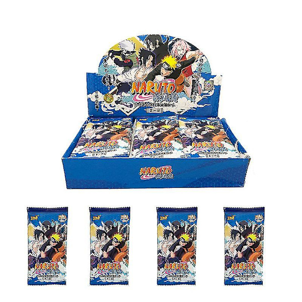 Nya Anime Naruto-kort Naruto Sasuke Hobby Collection Sällsynta spel Samlarkort Figur Kakashi Barnpresent Leksaker Tw