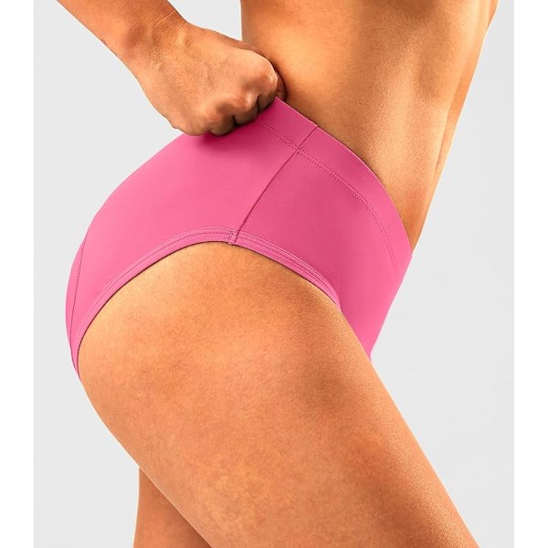 4D vadderade cykelunderkläder för kvinnor Cykelshorts Cykelbyxor Rosa Pink S