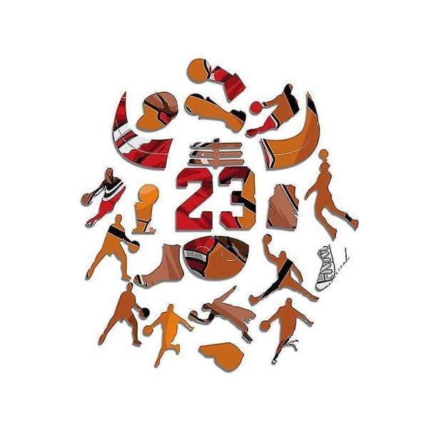 Puslespill i tre Michael Jordan for barn Michael Jordan A3