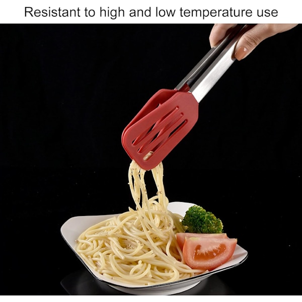 Steak tang, rustfritt stål og silikontang, kjøkkenbar