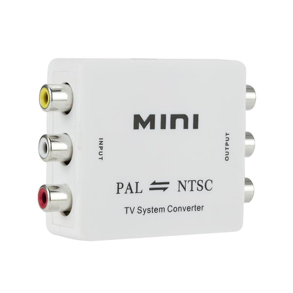 Mini Pal Ntsc Tovejs TV System Konverter Switch Pal til Ntsc Ntsc til Pal Dobbeltvejs TV Compos