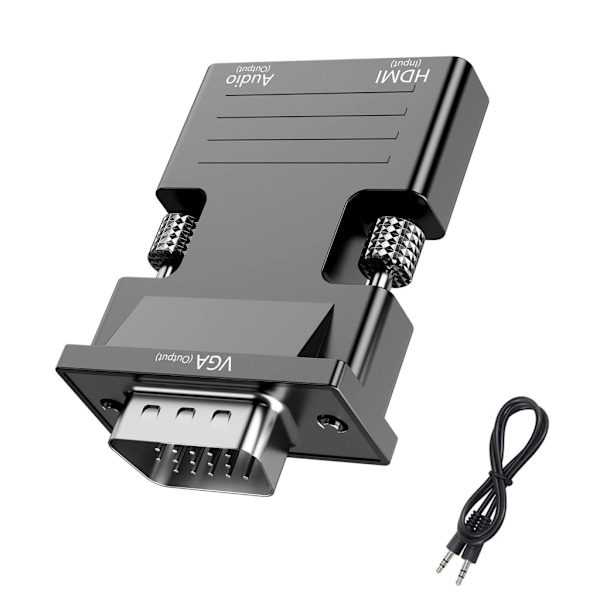 1080P VGA till HDMI-kompatibel honadapter för PC-bärbar dator till HDTV