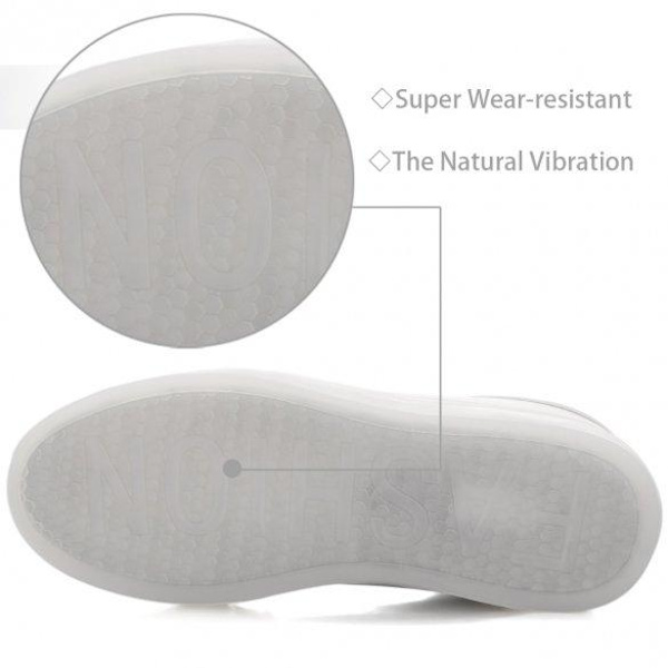 LED-kengät, tennarit Lapset/Aikuiset, VALKOINEN - koko 27-45 Wh White Size 38 White