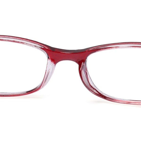 Paintetut lasit Timanttikoristeiset lasit PUNAINEN VOIMA 3.00 punainen red Strength 3.00
