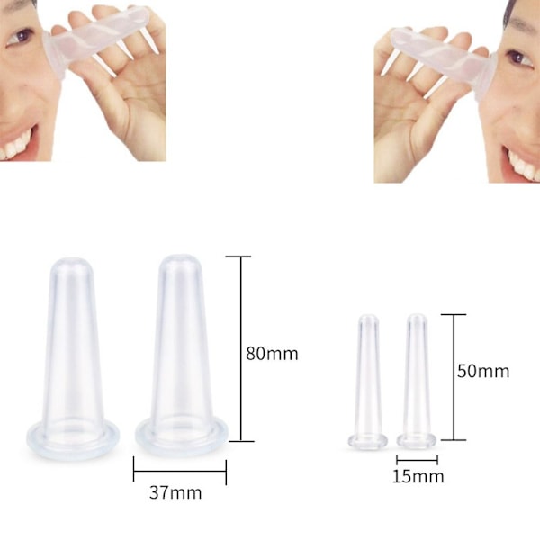 Koppningsmassagekopp VIT[qb] White