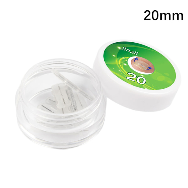10 st 13-20 mm Nagelförbättringsdekaler Rengöringsverktyg 20mm