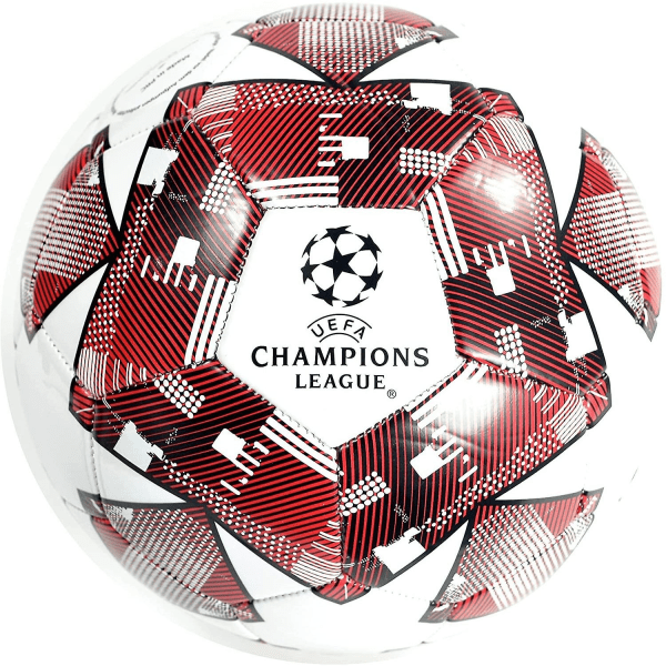 UEFA Champions League fotboll Vit/Röd White/Red 5