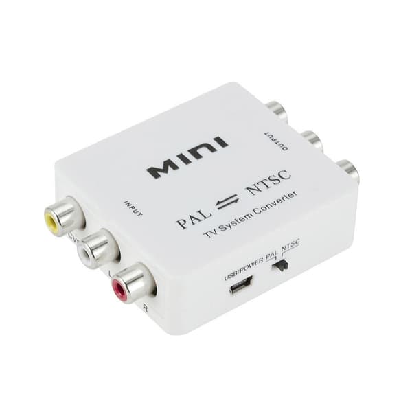 Mini Pal Ntsc Tovejs TV System Konverter Switch Pal til Ntsc Ntsc til Pal Dobbeltvejs TV Compos