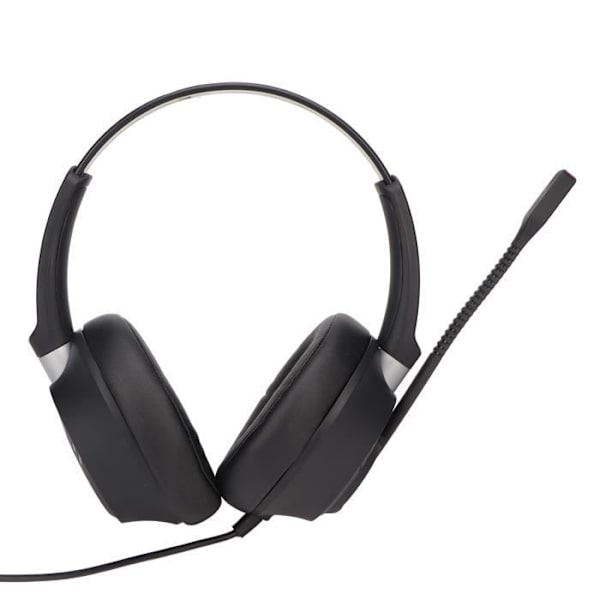 HURRISE Kundtjänst Binauralt headset Telefonheadset med brusreducerande mikrofon, Datorheadset Counter Hardware