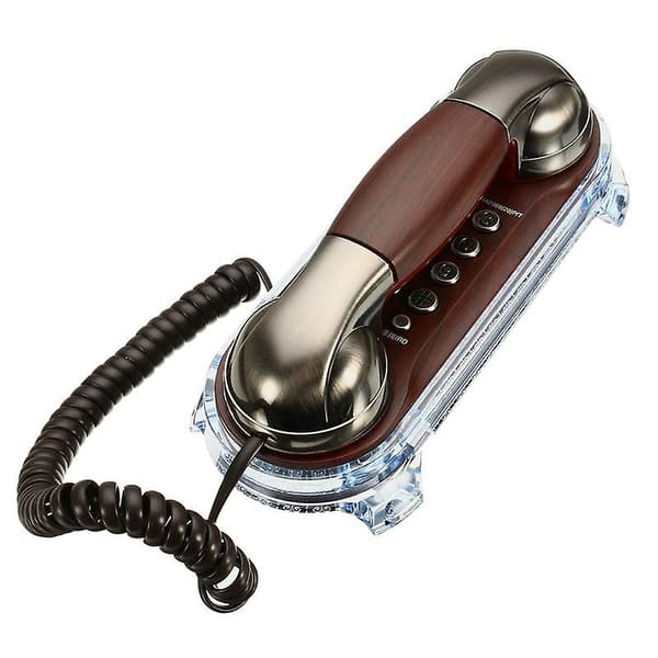 Väggmonterad telefon Kabeltelefon Fast telefon Antik Retro