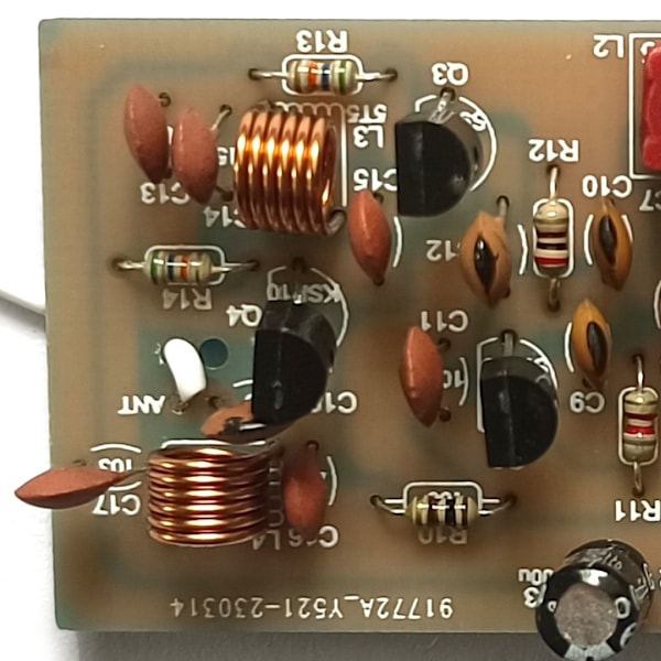 Digital sendermodul trådløs FM-senderkort DIY 88-108Mhz til udsendelse samlet/ikke samlet null - Finished product 0.13