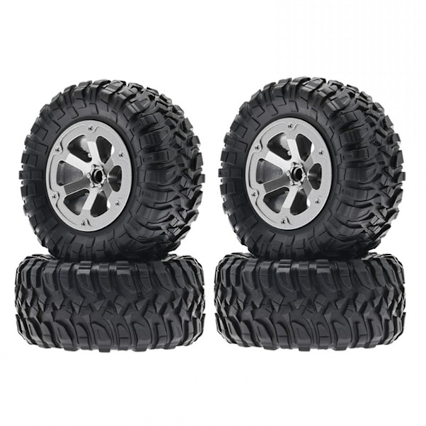 RC-pyörän vanteet, kumirenkaat, kierrekuvioiset pyöräsarja WPL C14 C24 MN-D90 99S -autoihin
