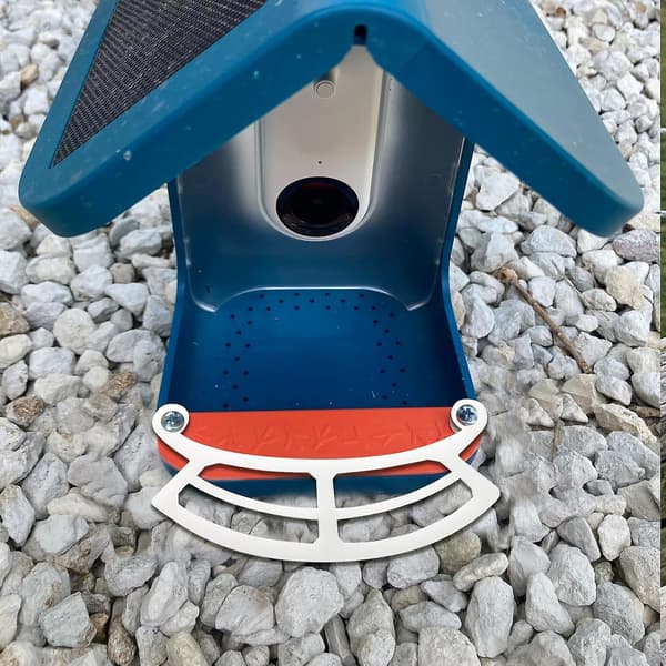 2024 Nyopgraderet aborre til Bird Buddy fuglefoderautomat, forlængerabborretilbehør kompatibelt med Bird Buddy fuglefoderautomat