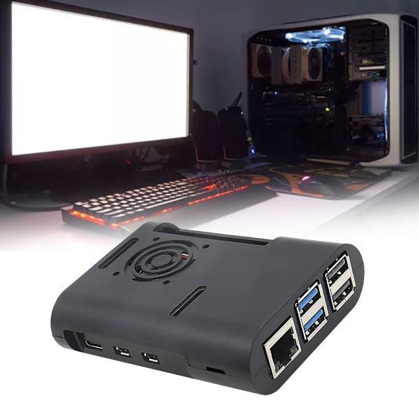 Aktivt kabinet til RaspberryPi5 RPI5 8GB/4GB/2GB/1GB beskyttelse