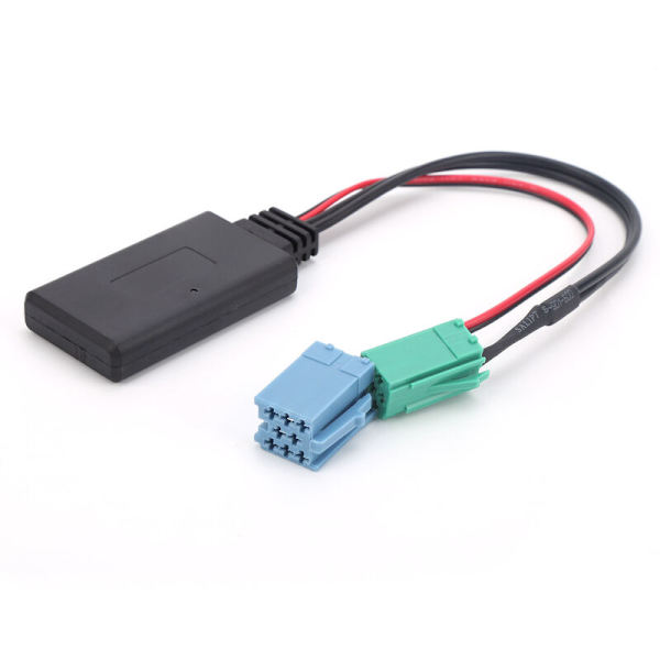 Bilstereoadapter Mini ISO 6Pin 8Pin hann Bluetooth 5.0 AUX-kabel for Renault Clio / Espace / Kangoo / Laguna