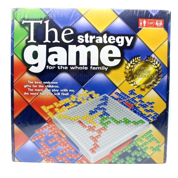 Utbildande leksaker Strategispelet Blokus Brädspel 484 Rutor