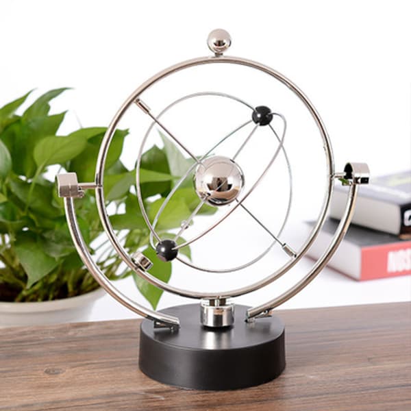 Kinetisk konst Asteroid Elektrisk Astronomi Kit Perpetual Motion USB Batteri Strömförsörjning