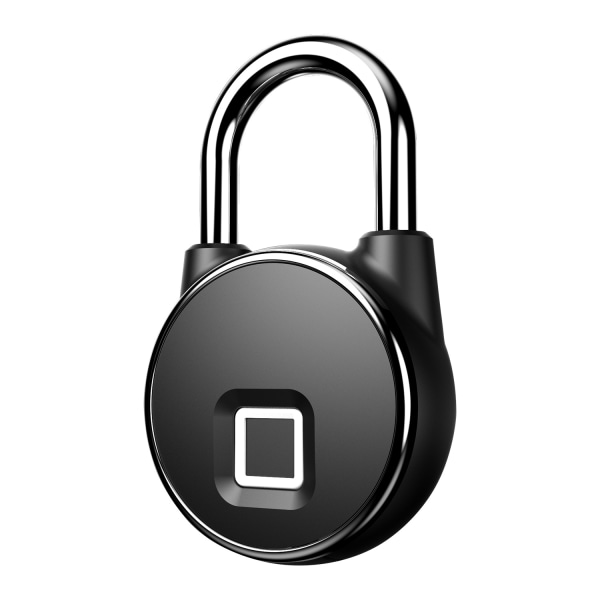 Starlight Fingeravtryckslås Nyckellöst Vattentätt Bluetooth Smart Padlock,