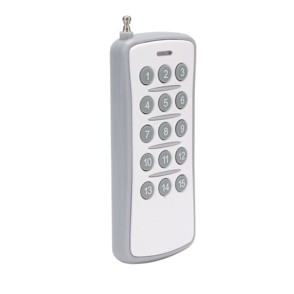 433MHz Universal trådløs fjernkontroll ABS 15 knapper KLB