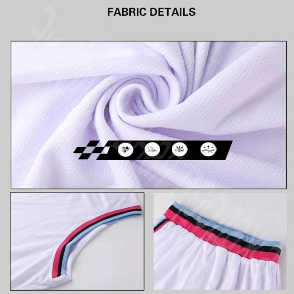 Basketball-drakter Sportswear Jimmy Butler Miami Heat nr. 22 Basketball-drakter Voksne Barn Fotballdrakter - Perfekte Gradientfarger Gradient colors children 28（150-155cm）