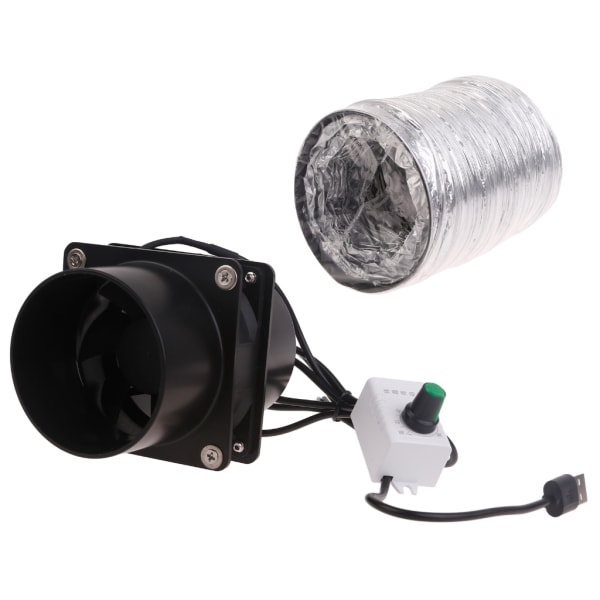 USB Justerbar Hastighed Lodde Røg Absorber ESD Røg Udsugningsventilator Rørledning Udsugningsventilator med 1/3/6M Rør Ventilationsplaster null - Damn 6m tube 0.4