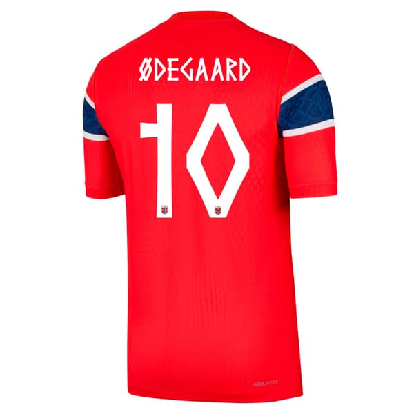 2026 World Cup Norges landslag hjemmedrakt for barn +shorts+sokker (nr. 10 Ødegaard trykt) No.10 Ødegaard 24
