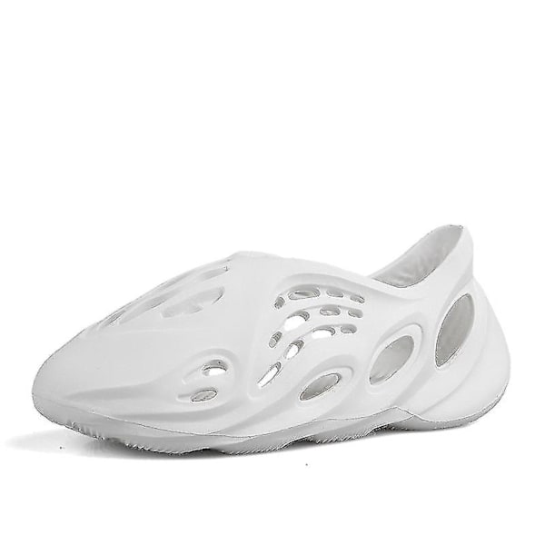 Nye strandskum løpesandaler unisex hvit white 44