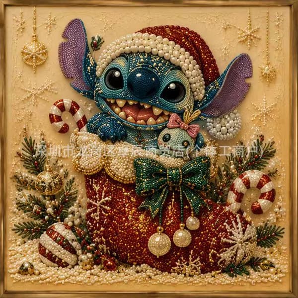 Emosjonell Støtte Julekalender 2026, 3D PVC Stresslindrende Adventskalender C