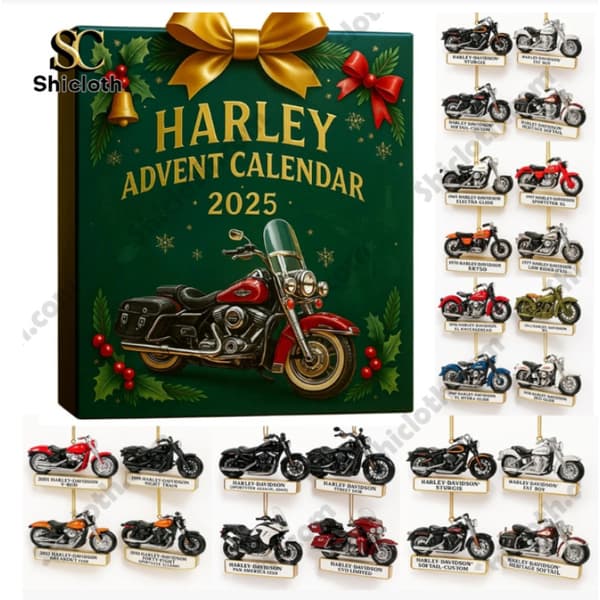2025 Harley-Davidson Special Edition Nedtelling til juletrepynt\"**Harley-Davidson Special Edition Harley-Davidson Special Edition