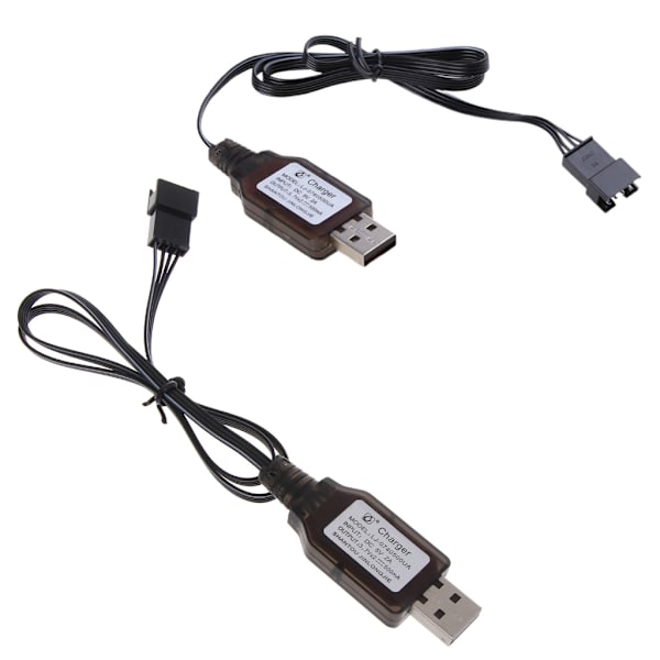 7,4V batteri SM-4P USB-kabeloplader RC kraftig båd speedbåd R/C legetøj