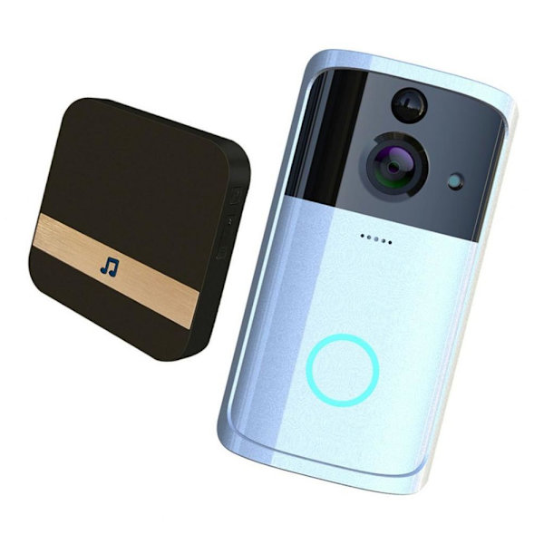 Trådlös Wifi Smart Dörrklocka Video Dörrklocka