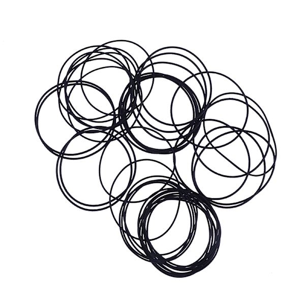 200 st vattentäta klocka O-ring locktätningar 0.6mm