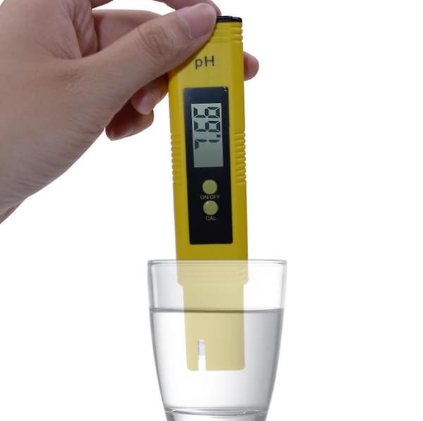pH-test digital pen meter bærbar stor LCD pH-tester 0,01 opløsning