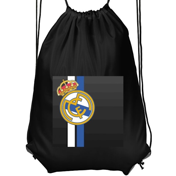 Gymtaske til Børn | Behagelig og Praktisk Real Madrid Sort black Children